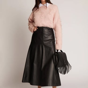 Tuxya Leather Skirt