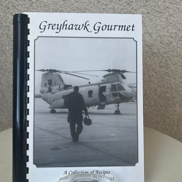 Vintage 2002 edition Greyhawk Gourmet cookbook a collection of recipes 