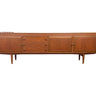 Free  Shipping Within Continental US-Imported UK Vintage Mid Century Modern Long Credenza/Buffet in the Style of Robert Heritage 