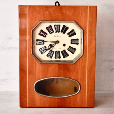 Soviet Union Wall Clock Jantar Vintage Decor Home Decor Antique Gift Wall Decor Wooden USSR Wall Clock 