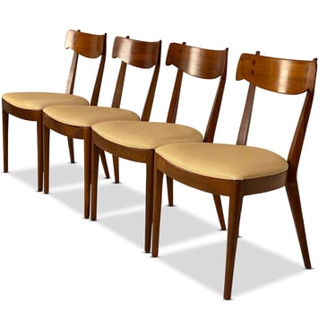 Drexel Declaration Dining Chairs by Kipp Stewart (Set of 6), Circa 1960s - *Please read out shipping terms before you buy. 