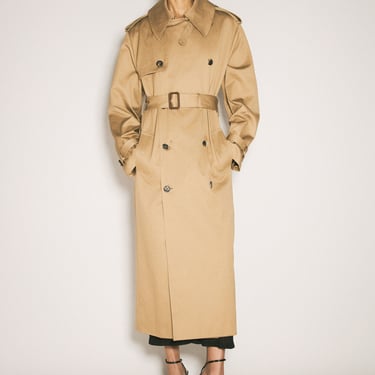 Saint Laurent Women Twill Trench Coat