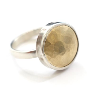 J&I Jewelry | Domed Bezel Set Ring