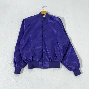 Crown Royale Purple Satin Jacket Sz. L