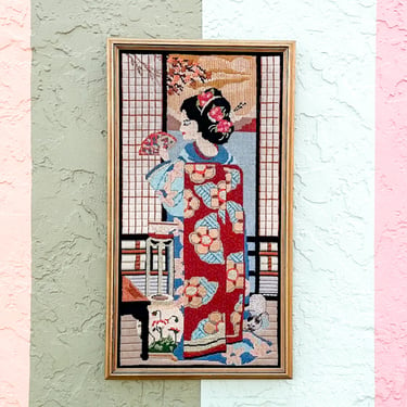 Geisha Needlepoint