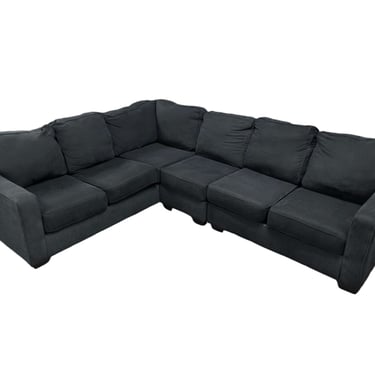 Dark Gray L-Shaped Sectional