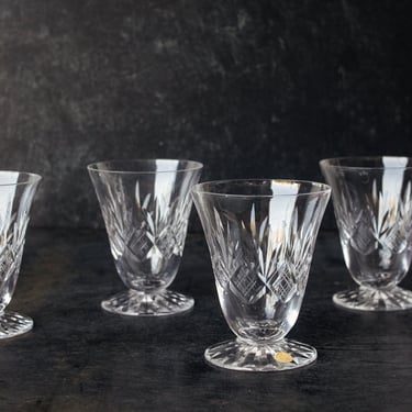 Cristal St. Louis Footed Wine Glass Set of 5