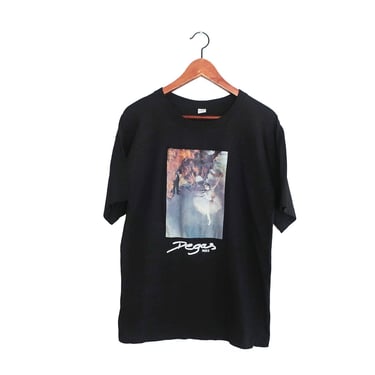 art print t shirt / Degas t shirt / 1990s black Edgar Degas ballerina Paris single stitch t shirt Medium 