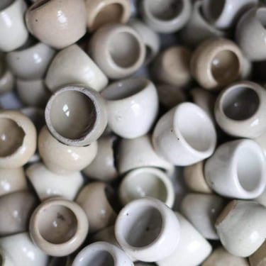 Stoneware Escargot Pot Set Of 10