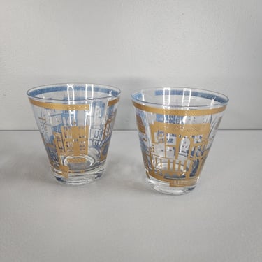 Set of 2 Georges Briard Drinking Glasses 