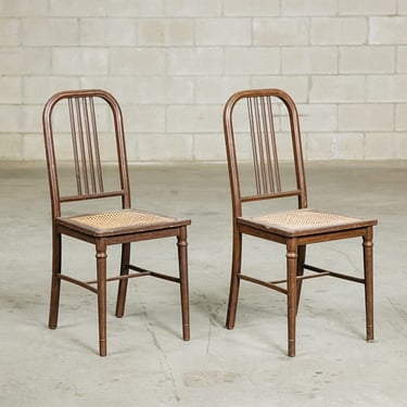 Simmons Chair with Caned Seat