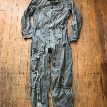 1950s Flight Suit Coverall Medium 