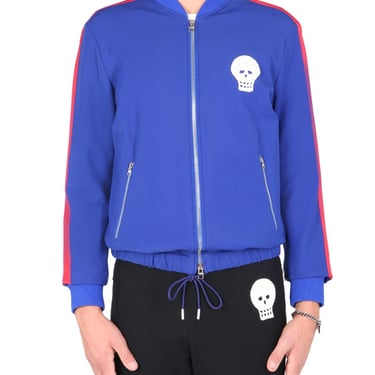 Alexander Mcqueen Men &quot;Skull&quot; Embroidered Sweatshirt