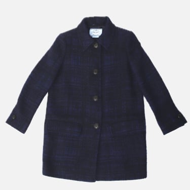 Prada Virgin Wool Tweed Coat