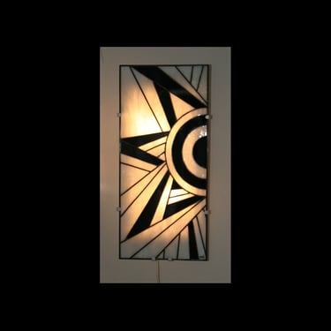 Art Deco Stained Glass Tiffany wall light 