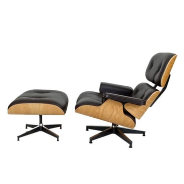 New Tall Eames 670 and 671 Lounge Chair and Ottoman