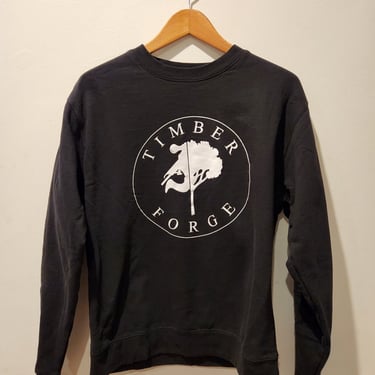 Crewneck Sweatshirt - Black - Classic Fit - Only One M Available 