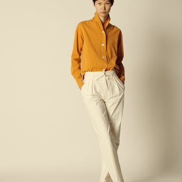 Cotton Tie Waist Trousers