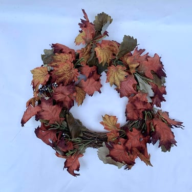 Leafy Fall Wreath