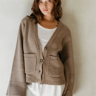 Cashmere Button Down Cardigan