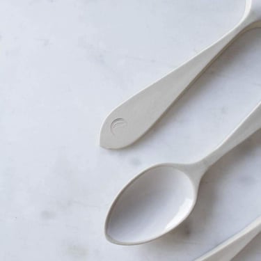 Ceramic Spoon | White