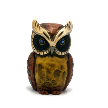 vintage Owl Bank National Potteries Co Made in Japan 