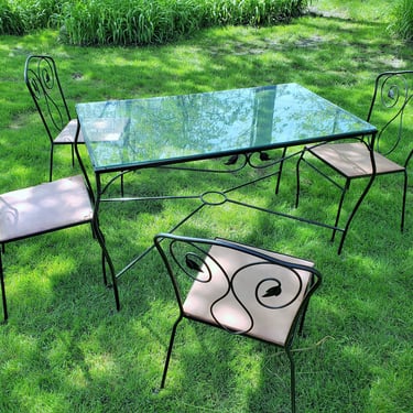 Mid Century Salterini Patio Set 