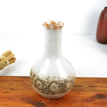 Erhard Goschala Meuselwitz vase studio ceramics GDR ceramic vase flower vase studio ceramic design pottery vintage 60s 70s modern retro 
