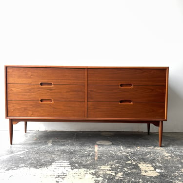 John Keal Six Drawer Dresser for Brown Saltman