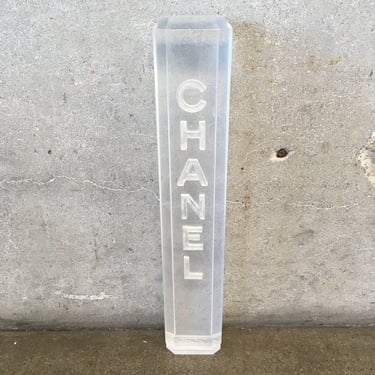 Vintage Lucite Chanel Department Store Display