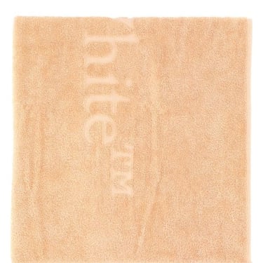 Off White Unisex Light Pink Terry Fabric Towels Set