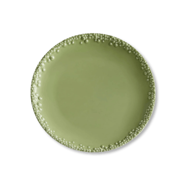 Matcha Dinner Plate | Rent | Green