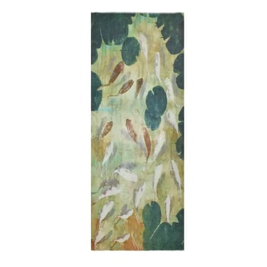 Modal/Silk Scarf | Kanoko Green