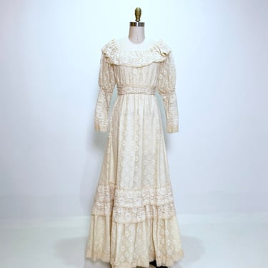 Lace 1970s Dress from Best Dressed Alaska Collection