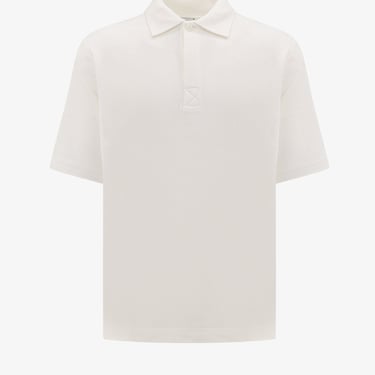 Burberry Man Polo Shirt Man White Polo Shirts