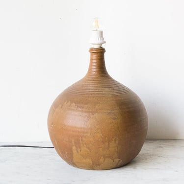 Vintage Stoneware Lamp