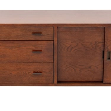 Mid-Century Modern Style Stained Wood Sideboard