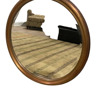 Large Gold Frame Round Mirror LY200-6