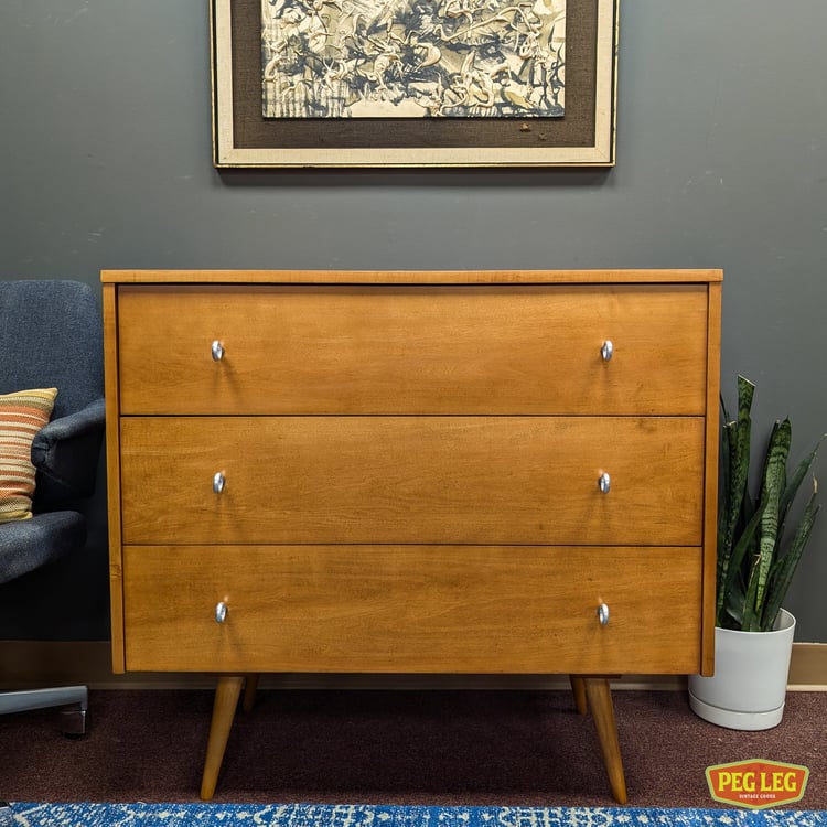 Mid-Century Modern maple bachelor's chest from the Planner Group by Paul McCobb for Winchendon