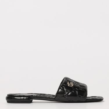 Gucci Flat Sandals Woman Black