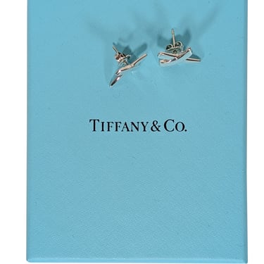 Tiffany &amp; Co - Sterling Silver Paloma Picasso Graffiti X Earrings