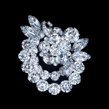 Eisenberg Rhinestone Brooch