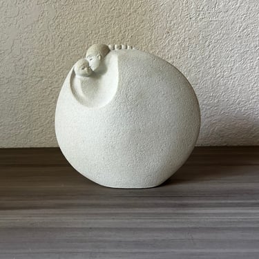 フクロウ オブジェ　Marbell Stone Art Belgium Vintage Mid Century Modern 1970s MARBELL Stone Art | Swanky