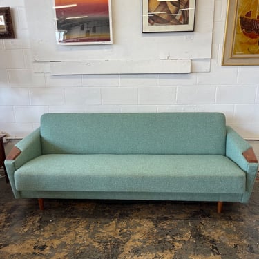 Mid Century Teak ‘Click Clack’ Sofa Bed