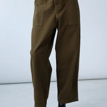 Painter Pant in Dark Olive - Shaina Mote