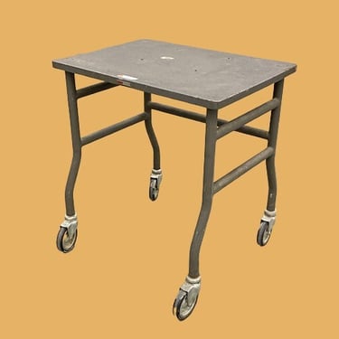 LOCAL PICKUP ONLY ———— Vintage Acme Visible Rolling Table 