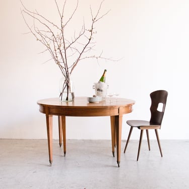 Louis XVI Extending Table with Brass Accent