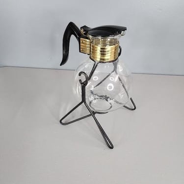 Vintage Cory Part Dal Coffee Pot with Stand 