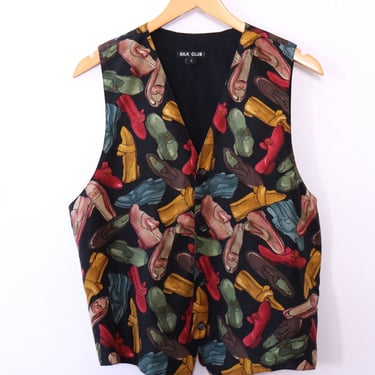 Silk Club Shoes Vest L