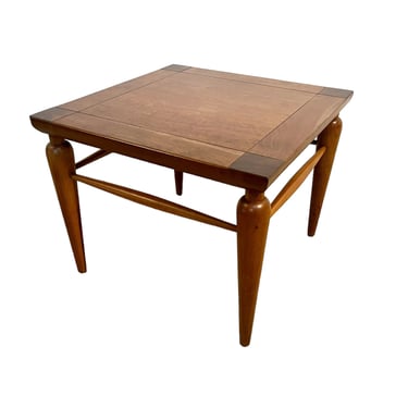 Vintage 60s Mid Century Modern Henredon Walnut Occasional Table 